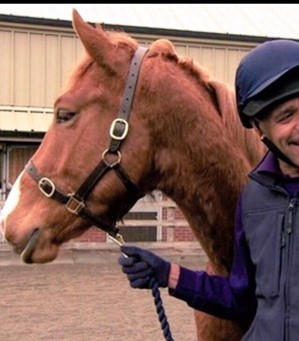 Kammy with his horse